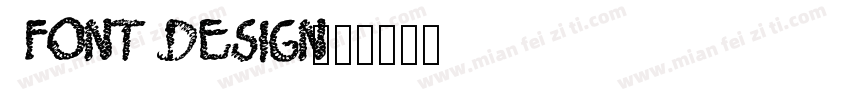 FONT DESIGN字体转换